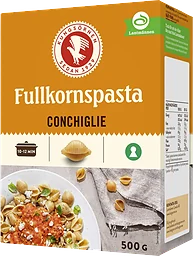 Conchiglie Fullkornspasta 500g Kungsörnen