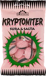 Kryptoniter Sur & salt 60g Konfekta