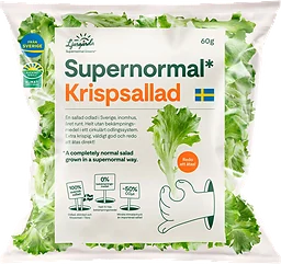 Krispsallad 60g Supernormal Greens