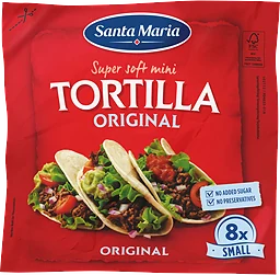 Tortilla Original Small 8-p 200g Santa Maria