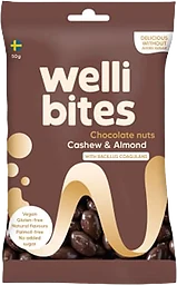Godis Chocolate nuts 50g Wellibites