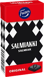Tablettask Salmiakki pastiller 40g Fazer