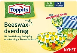 Beeswaxöverdrag M/L 2-p Toppits