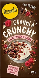 Granola Crunchy Kakao Hallon Kokos 375g Risenta