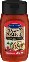 Pizza sauce Tomat & Örter 280g Santa Maria