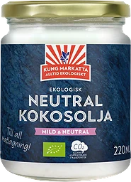 Kokosolja Neutral Ekologisk 220ml Kung Markatta