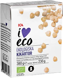 Kikärtor 380g ICA I Love Eco
