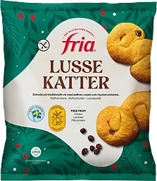 Lussekatter Glutenfria Frysta 250g Fria