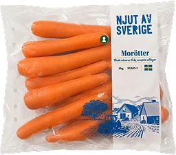 Morötter 1kg Njut av Sverige