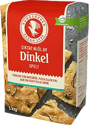 Dinkelmjöl Siktat 1kg Kungsörnen