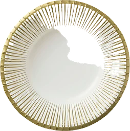 Djup tallrik Guld 18cm 8-p ICA