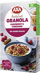 Granola Hallon & Kanel 475g AXA