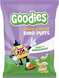 Dino Puffs Ost & lök 3 År