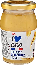 Dijonsenap Ekologisk 210g ICA I love eco