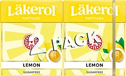 Classic Lemon  sockerfri 2p 50g Läkerol