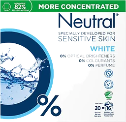 Tvättmedel White Sensitive skin 771g Neutral