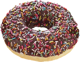 Donut Choklad med Strössel