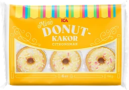 Donutkakor citron 150g ICA