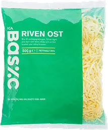 Riven ost 500g ICA Basic