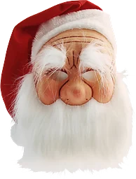 Tomtemask Vuxen Festive
