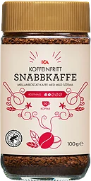 Snabbkaffe Koffeinfritt 100g ICA