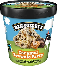 Caramel brownie party 465ml Ben & Jerrys