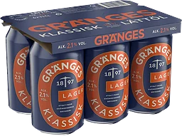 Lättöl 2,1% 6-p Grängesberg