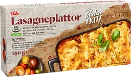 Lasagneplattor glutenfri 250g ICA