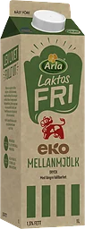 Mellanmjölkdryck 1,5% Ekologisk Laktosfri 1l Arla Ko®