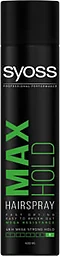 Hårspray Max hold 400ml Syoss