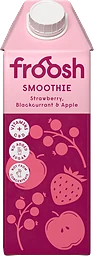 Smoothie Jordgubb, svartvinbär & äpple
