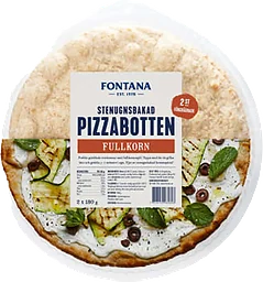 Pizzabotten fullkorn 360g Fontana