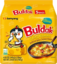 Snabbnudlar Buldak Cheese