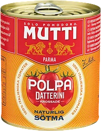 Krossade dadeltomater 300 g Mutti