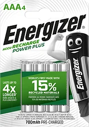 Batteri AAA Uppladdningsbara 4-pack
