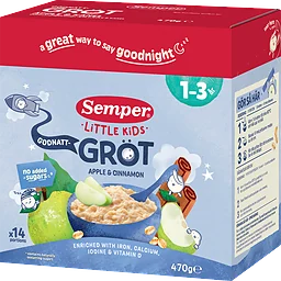 Äpple Kanel Gröt 1-3 År