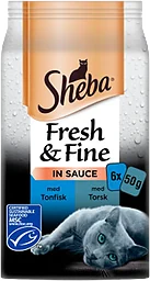 Kattmat Våtfoder Fisk 300g Sheba