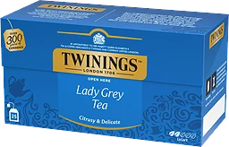 Svart te Lady Grey 25-pack