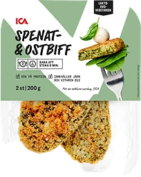 Spenat och ostbiff 200g  ICA