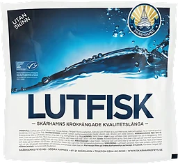 Lutfisk utan skinn ca 1kg Skärhamns