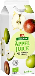 Äpplejuice 1,75l ICA I love eco