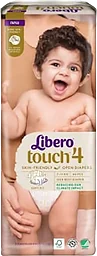 Blöjor Touch Strl 4 7-11kg Miljömärkt 46-p Libero