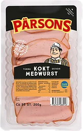 Medwurst Kokt Tunna Skivor 200g Pärsons