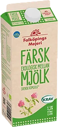 Mellanmjölk 1,5% KRAV