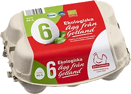 Ägg 6p Eko Frigående Utomhus