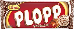 Plopp Chokladboll kaka 80g Cloetta