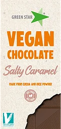 Choklad Vegan Salt Karamell 90g Green Star