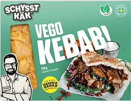 Vegokebab pannfärdig 275g Schysst käk