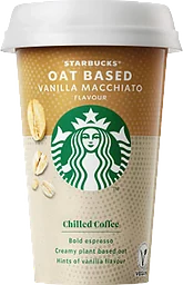 Iskaffe Macchiato Vanilla Oat Based 220ml Starbucks®