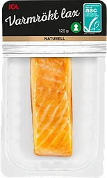 Lax Färsk Varmrökt 125g Miljömärkt ICA